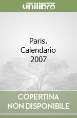 Paris. Calendario 2007