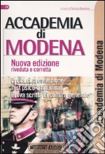 Accademia di Modena. Prova di preselezione. Test psico-attitudinali. Prova scritta di cultura generale libro