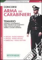 Concorso Arma dei carabinieri. Temario libro