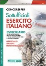 Concorsi per sottufficiali esercito italiano. Eserciziario