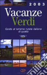 Vacanze verdi 2003 libro