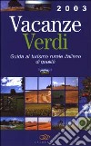 Vacanze verdi 2003 libro