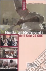 Guida ai ristoranti de Il Sole 24 Ore 2008 libro