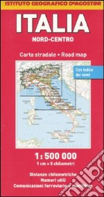 Carta stradale d'Italia. Nord-centro 1:500.000 libro