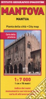 Mantova 1:7 000. Ediz. multilingue libro