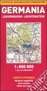 Germania, Lussemburgo, Liechtenstein 1:800.000 libro