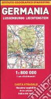Germania, Lussemburgo, Liechtenstein 1:800.000 libro
