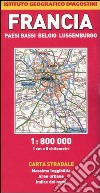 Francia, Paesi Bassi, Belgio, Lussemburgo 1:800.000 libro