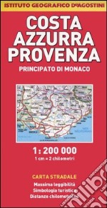 Costa Azzurra, Provenza 1:200.000 libro