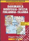 Viaggia l'Europa. Danimarca, Norvegia, Svezia, Finlandia, Islanda 1:800 000 libro