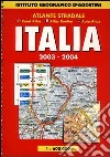 Atlante stradale Italia 1:600.000 spiralato 2003/04 libro