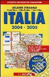 Atlante stradale Italia 1:250.000 2004-2005 libro