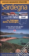 Sardegna. Sud 1:200.000. Le spiagge della Sardegna. Ediz. italiana e inglese libro