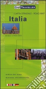 Italia carta stradale 1:800.000. Ediz. italiana, inglese, francese e tedesca libro