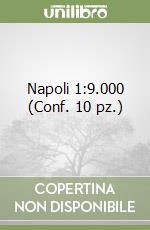 Napoli 1:9.000 (Conf. 10 pz.) libro