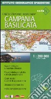 Campania e Basilicata 1:200 000. Ediz. multilingue libro