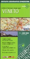 Veneto 1:200 000. Ediz. multilingue libro