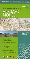 Abruzzo e Molise 1:200 000. Ediz. multilingue libro