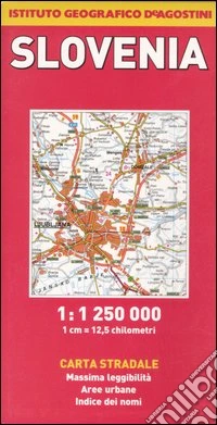 Slovenia 1:1.250.000 libro