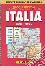 Atlante stradale Italia 1:600.000 2005-2006 libro