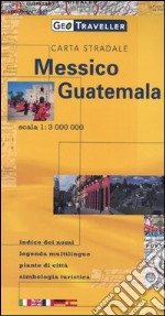 Messico, Guatemala. Carta stradale 1:3.000.000