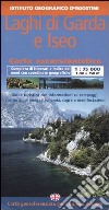 Laghi di Garda e Iseo 1:75 000. Con guida turistica. Ediz. italiana e inglese libro