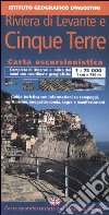 Riviera di Levante e Cinque Terre 1:75 000. Con guida turistica. Ediz. italiana e inglese libro