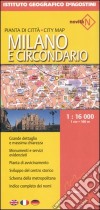 Milano e circondario 1:16 000. Ediz. multilingue libro