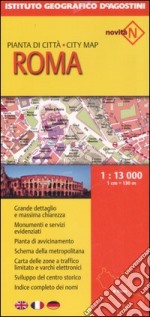 Roma 1:13 000. Ediz. multilingue libro