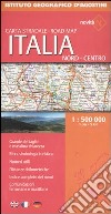 Italia Nord-centro 1:500 000. Ediz. multilingue libro