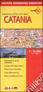 Catania 1:10 000. Ediz. multilingue libro