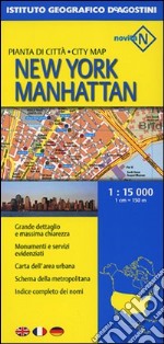 New York, Manhattan 1:15.000 libro