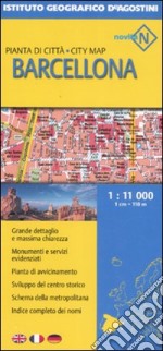 Barcellona 1:11 000. Ediz. multilingue