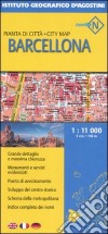 Barcellona 1:11 000. Ediz. multilingue libro