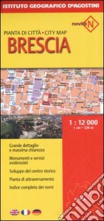 Pianta di Brescia 1:12.000 libro