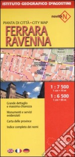 Ferrara e Ravenna. Pianta di città 1:7.500/1:6.500 libro