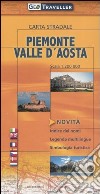 Piemonte e Valle d'Aosta. Carta stradale 1:200.000 libro