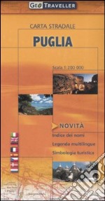 Puglia. Carta stradale 1:200.000 libro