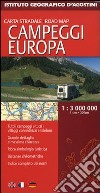 Campeggi Europa 1:3.000.000 libro