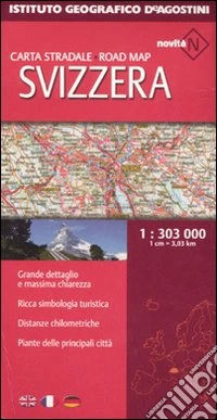 Svizzera 1:400.000 libro