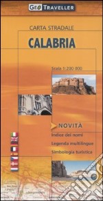 Calabria. Carta stradale 1:200.000 libro