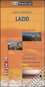 Lazio. Carta stradale 1:200.000 libro