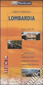 Lombardia. Carta stradale 1:200.000 libro