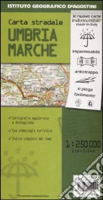 Umbria, Marche 1:250.000 libro