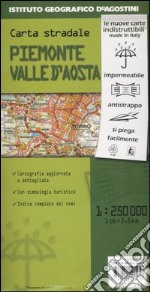 Piemonte, Valle d'Aosta 1:250.000 libro