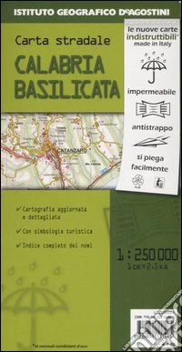Calabria; Basilicata 1:250.000