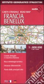 Francia, Benelux 1:800.000 libro