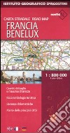 Francia, Benelux 1:800.000 libro