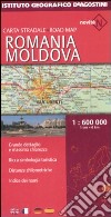 Romania, Moldova 1:600.000 libro