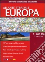 Atlante stradale Europa 1:800.000 libro